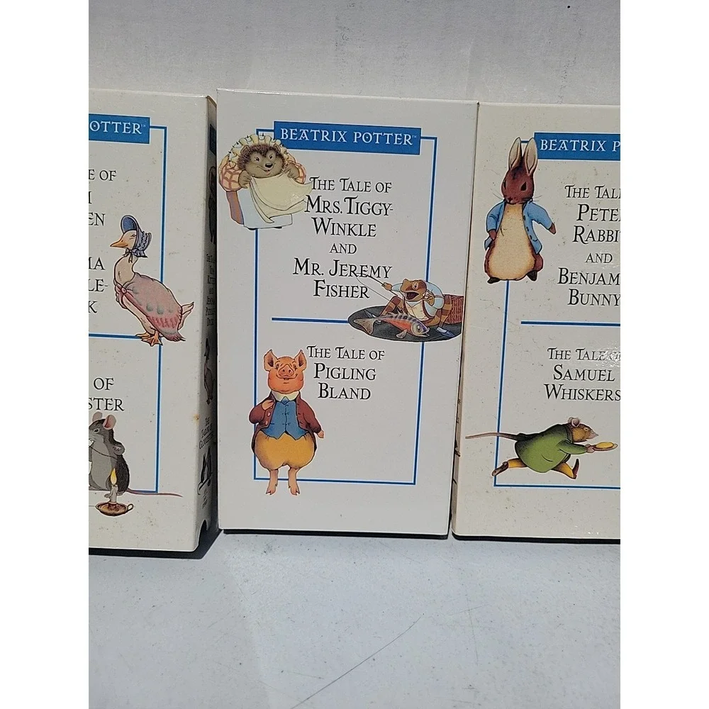 The World Of Peter Rabbit And Friends VHS Sealed Box Set 1993 Beatrix Potter